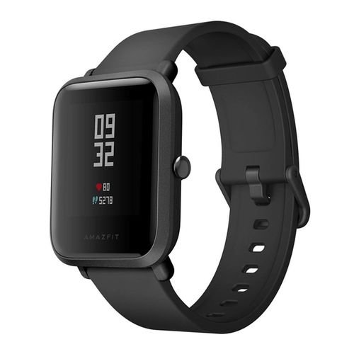 Smartwatch Amazfit Bip A1608 Ligação/Redes Sociais com Bluetooth/GPS Wifi - Preto