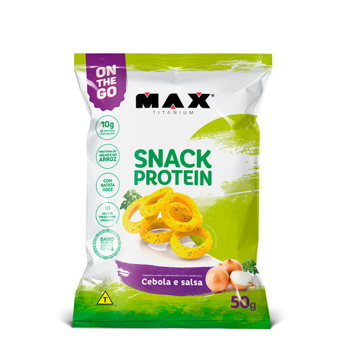 Snack Protein Cebola e Salsa - Max Titanium 50g