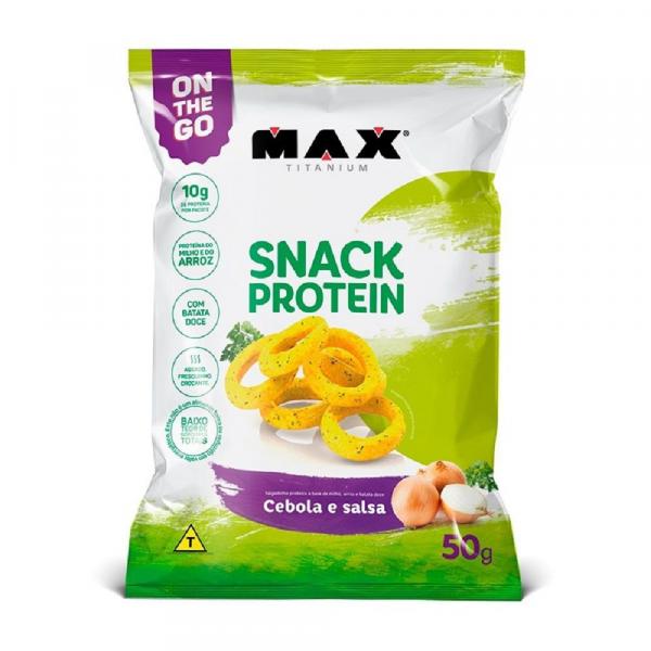 Snack Protein Cebola e Salsa - Max Titanium