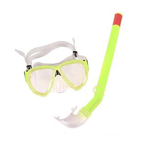 Snorkel com Máscara Premium Verde Limão Belfix 39700 - Único - Verde