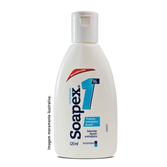 Soapex 1% Sabonete Liquido 120ml