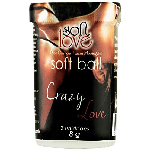Soft Ball Bolinha Perfume 8g 02 Unidades Crazy Love