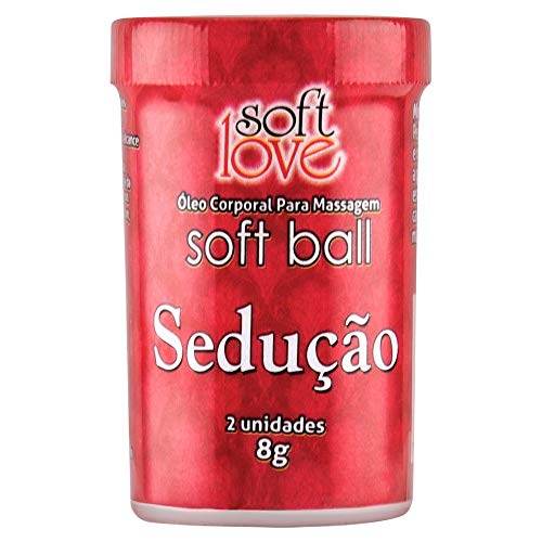 Soft Ball Bolinha Perfume 8g 02 Unidades Sedução