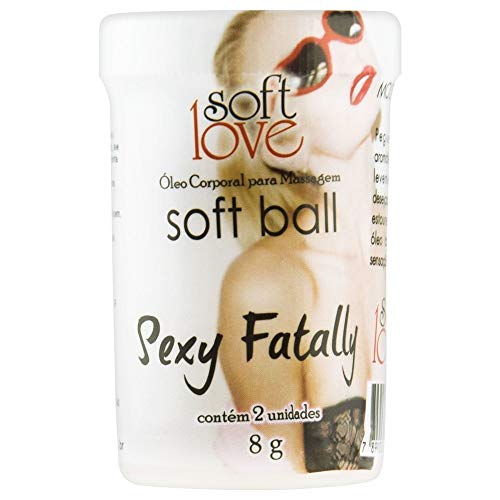 Soft Ball Bolinha Perfume 8g 02 Unidades Sexy Fatally