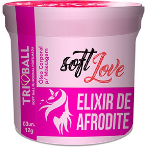 Soft Ball - Tribal Elixir de Afrodite 3 Unid - Soft Love