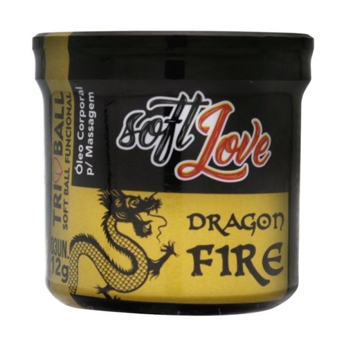 Soft Ball Triball Dragon Fire com 3 Unid - Unissex