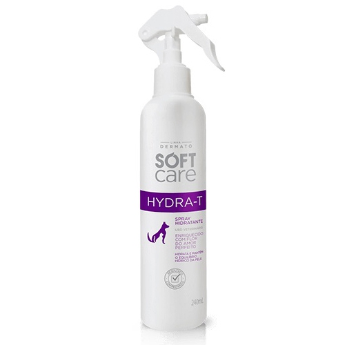 Soft Care Hydra-T Spray Hidratante 240mL - Pet Society
