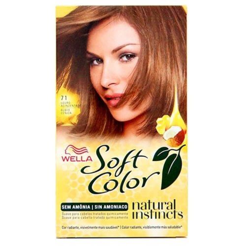 Soft Color Coloração Kit 71 Louro Acinzentado
