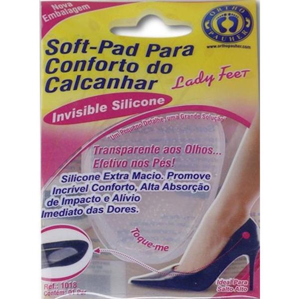 Soft Pad para Conforto do Calcanhar Lady Feet 1018 - Ortho Pauher