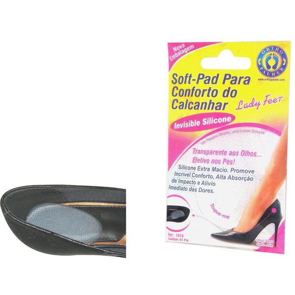 Soft Pad para Conforto no Calcanhar Lady Feet 1018 Orthopauher - Ortho Pauher