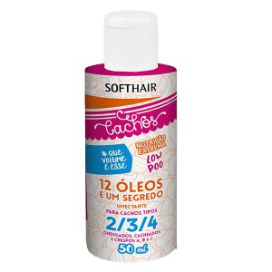 SoftHair 12 Óleos e um Segredo Umectante para Cachos Tipo 2/3/4 - Soft Hair