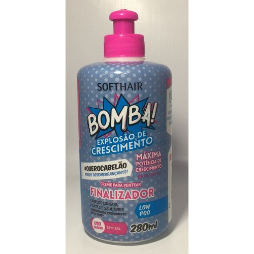 Softhair Creme de Pentear Bomba explosão de crescimento 280ml