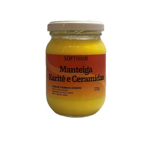 Softhair Manteiga de Karité e Ceramidas 220G
