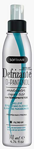 SoftHair Spray Defrizante D-Pantenol Termoprotetor 140mL