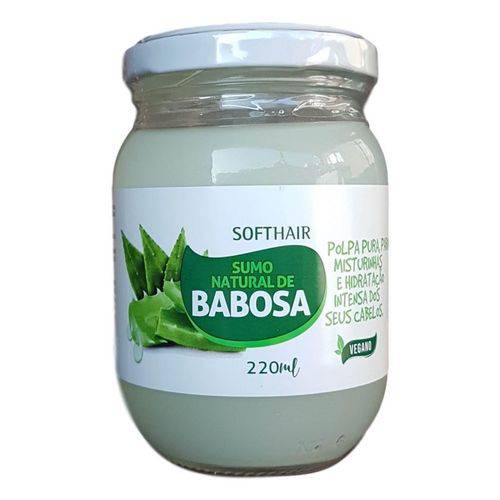 Softhair Sumo Polpa Natural de Babosa Vegano 220ml