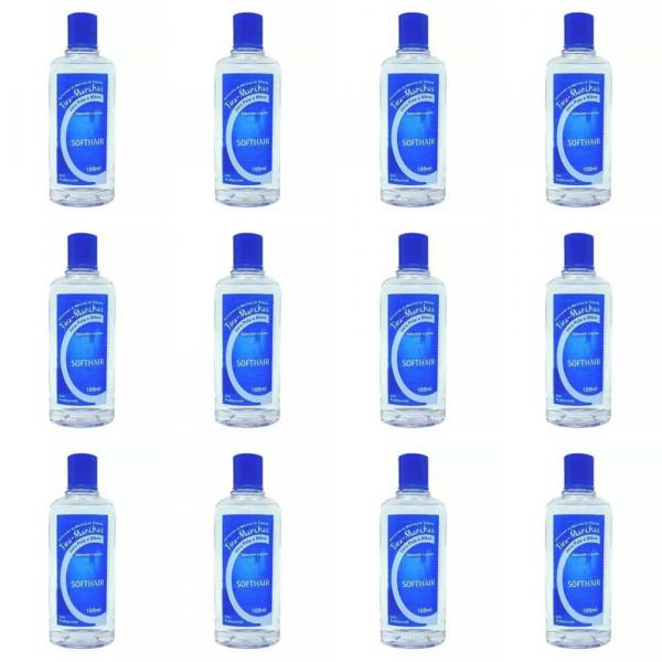 Softhair Tira Manchas Sabonete Líquido Azul 100ml (Kit C/12) - Soft Hair