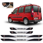 Soleira Porta Fiat Doblo 2001 a 2018 4 Pçs Resinado Sr01029