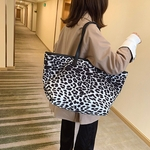 Fashion Women's Solid Color Large Capacity Wool Shoulder Bag Handbag
