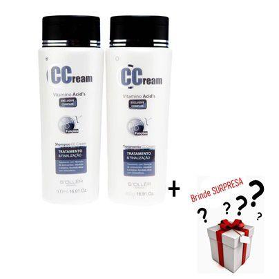 Soller CC Cream Shampoo e Tratamento 2x500ml + BRINDE - Forever