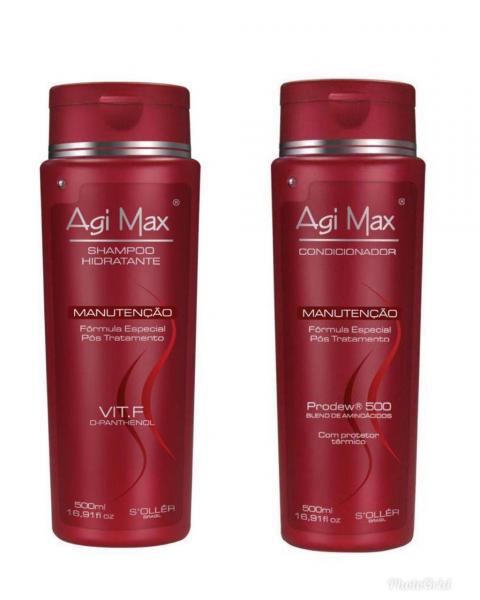 Soller Kit Agi Max Manutenção Shampoo + Condicionador 500 Ml