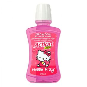 Solução Bucal Hello Kitty Action Kids 250ml