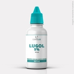 Solução Lugol 5% Inorgânico - Frasco Conta Gotas 30ml