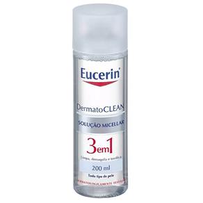 Solução Micellar Eucerin DermatoCLEAN 3 em 1 - 200ml