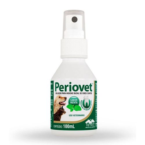 Solução Vetnil para Higiene Bucal em Spray Periovet - 100 Ml