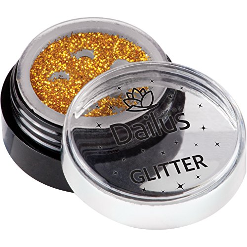 Sombra Glitter 06, Dailus, Dourado