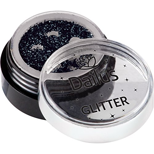 Sombra Glitter 08, Dailus, Preto