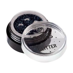 Sombra Glitter Dailus - Nº08 - Preto