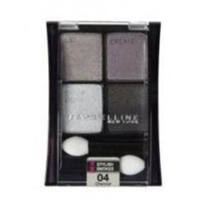 Sombra Maybelline Quads 04 Charcoal Smokes