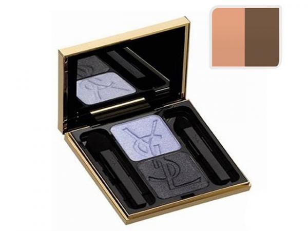 Sombra Ombres Duo Lumières Cor 23 - Pearly Peach - Mink Brown - Yves Saint Laurent