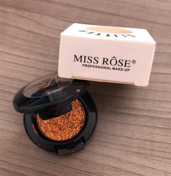 Sombra Pigmentada em Glitter Prensado - Miss Rosê 09
