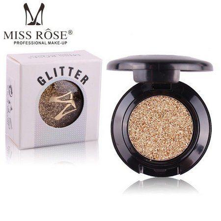 Sombra Pigmentada em Glitter Prensado - Miss Rosê 13