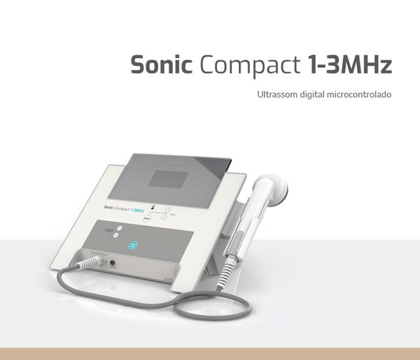 Sonic Compact 1-3 MHz Aparelho de Ultrassom Htm - Htm Eletrônica