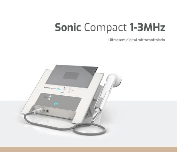 SONIC COMPACT Ultrassom Estética 1- 3MHZ HTM - Htm Eletrônica