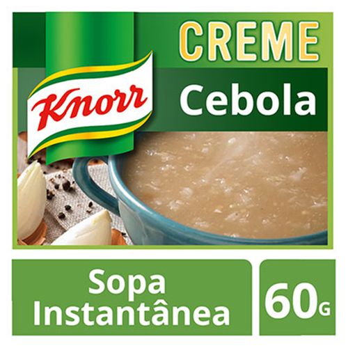 Sopa Instantânea Knorr Creme de Cebola 60g Sopa Knorr Creme Cebola 60G