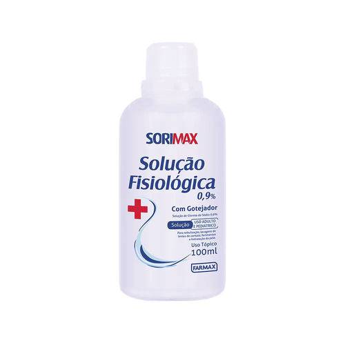 Sorimax 100ml Farmax (soro Fisiologico)