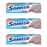 Sorriso Branco C/ Flúor Creme Dental 50g (kit C/03)