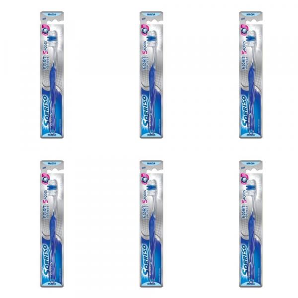 Sorriso Fortprotect Escova Dental (Kit C/06)