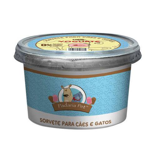 Sorvete Ice para Cachorro e Gato Padaria Pet Sabor Iogurte - 120 ML
