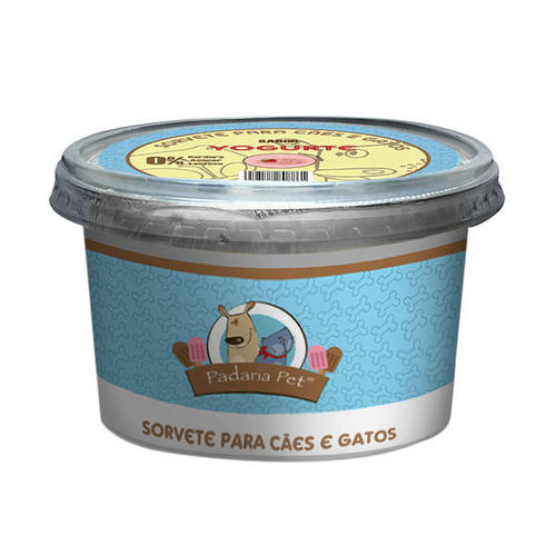 Sorvete Ice para Cachorro e Gato Padaria Pet Sabor Iogurte - 120 ML