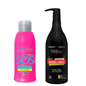 SOS Antiemborrachamento e Shampoo Anabolizante Fortificação Cap