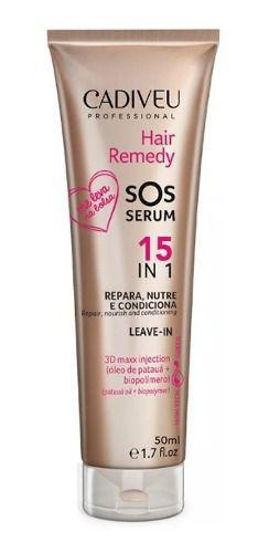 SOS Serum 15 em 1 Leave-in 50ml - Hair Remedy - Cadiveu