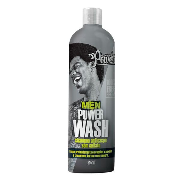 Soul Power Men Power Wash - Shampoo Anticaspa