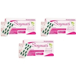 Soynati - Isoflavonas De Soja - Menopausa - Kit Com 3 Unidades- Total de 90 Capsulas