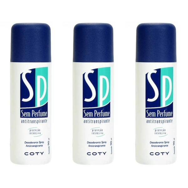 Sp S/ Perfume Desodorante Spray 90ml (Kit C/03)