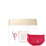 Sp System Professional Luxe Oil Keratin Restore - Máscara 400ml + Nécessaire Pink Beleza Na Web