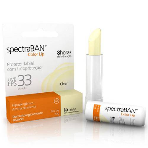 Spectraban Color Lip Protetor Labial Clear Fps 33 4g